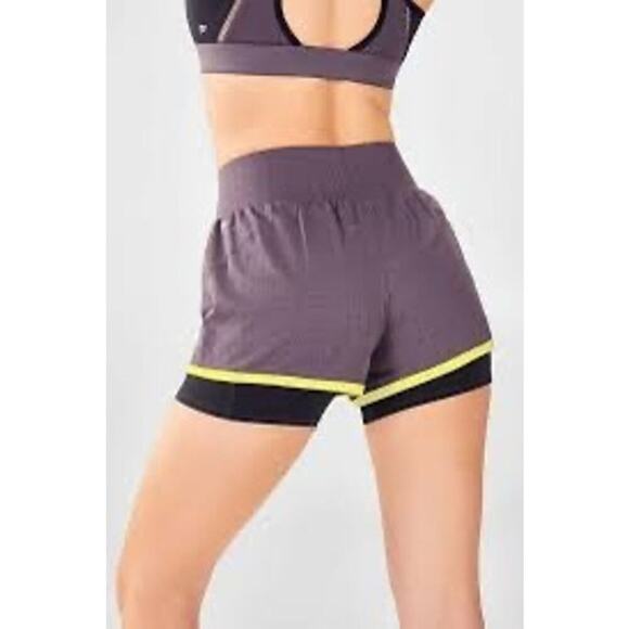 Fabletics Olesia Perforated Running Lined Short Bundle Small - Picture 8 of 12